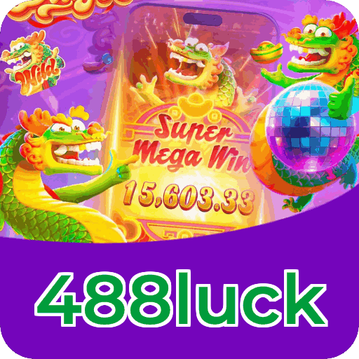Números do app 488luck em material de marketing — ilustração, não auditoria